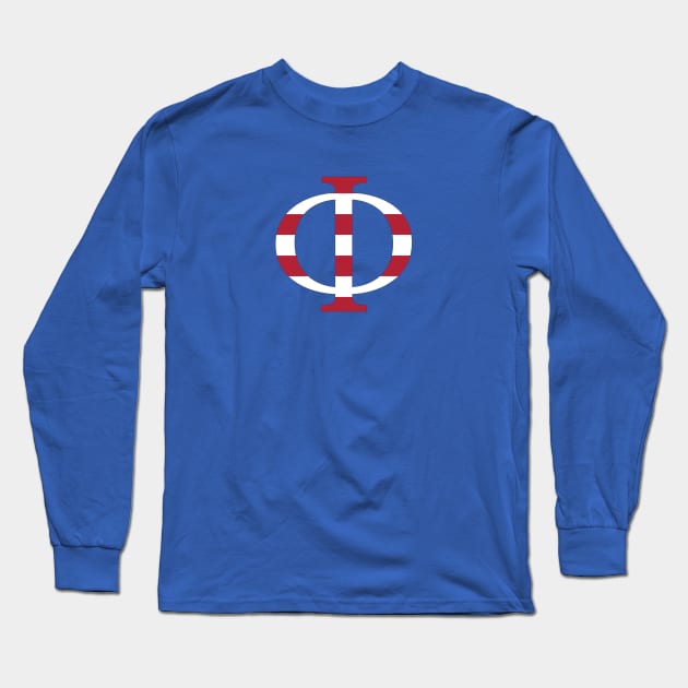 Stripes Phi Long Sleeve T-Shirt by lolosenese